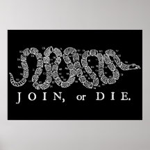 Treed toe of sterf Druk Poster