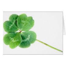 Trèfle de St Patrick Cartes De Vœux