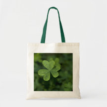 Trèfle irlandais sacs en toile