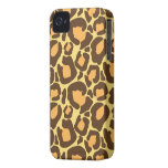 Trendy Druk van de Luipaard of van de Jachtluipaar iPhone 4 Case-Mate Hoesje