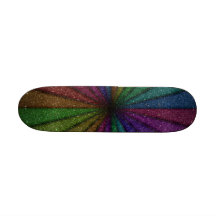 Trendy Kleurrijk schittert Explosie Persoonlijk Skateboard