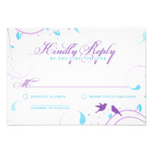 Trenisha RSVP 1 Custom Uitnodigingen