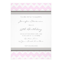 Trentes-cinquième invitations roses de fête d'anni