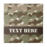Trépied de carreau de céramique de camouflage de C