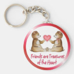 Trésors de coeur porte-clef