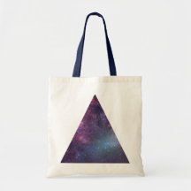 Triangle de l'espace (mini Fourre-tout) Sac En Toile