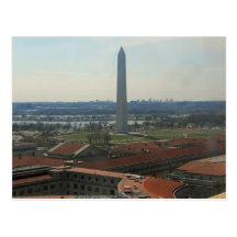 Triangle fédérale 002 de monument de Washington Cartes Postales