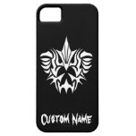 Tribal blanc noir classique élégant simple frais coques Case-Mate iPhone 5