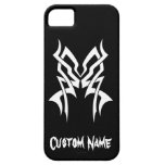 Tribal blanc noir classique élégant simple frais coque iPhone 5 Case-Mate