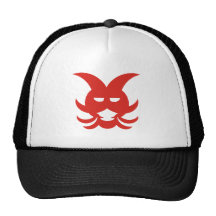 tribal shape décomposent casquette de camionneur
