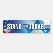 TRIBUNE met ISRAËL Bumpersticker