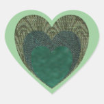 TriHeart Hartvormige Stickers