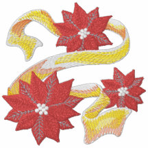 Trio de poinsettia