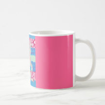 Trio rose de flamant - vivez bien tasse