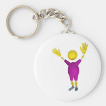 triomphe de fille porte-clefs