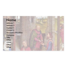 Triptyque la perle de Brabant Cartes De Visite Personnelles