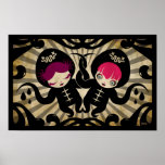Tristesse et sort malheureux posters