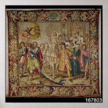 Triumph de Charles V Affiche