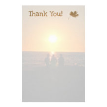 Trois amis papier à lettre customisable