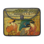 Trois beautés dans la douille d'aileron de Ricksha Housse MacBook Pro