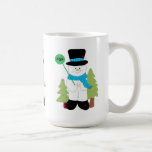 Trois petits bonhommes de neige tasses