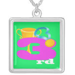 Troisième médaille professionnelle pendentif