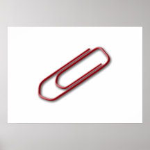 Trombone rouge affiches