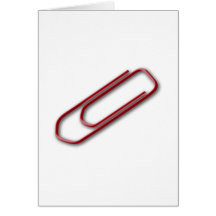 Trombone rouge cartes