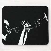 Trompettiste Mousepad Tapis De Souris