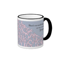 Trop de tasse de yoga, rose