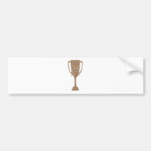 TROPHÉE d'or : Célébration de récompense de récomp Autocollants Pour Voiture