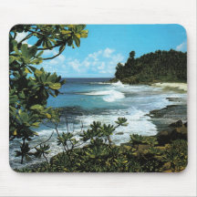 Tropisch strand muismatten
