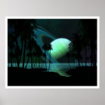 Tropische Maan van Thetis Poster