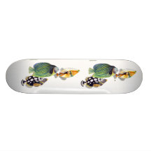 tropische vissen skate deck