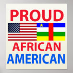 Trotse Afrikaanse Amerikaan Print