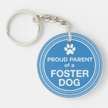 Trotse Ouder van een PleegHond AcrylKeychain Sleutelhanger