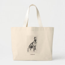 Trotteur de lévrier sacs fourre-tout