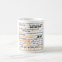Trouille de graffiti tasse