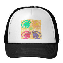 Troupe de satyres casquettes