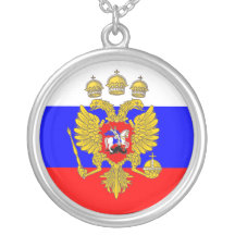 Tsaar van Muscovia, de vlag van Rusland Kettingen