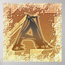 TUEZ LE MONOGRAMME A POSTERS