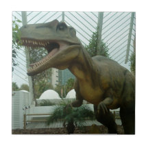 Tuile de dinosaure de Giganotosaurus Carreaux En Céramique