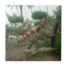 Tuile de dinosaure de Stegosaurus Carreaux