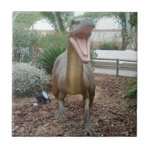 Tuile de dinosaure de Velociraptor Carreaux En Céramique