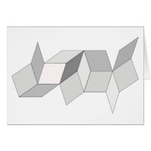 Tuiles de Penrose Carte De Vœux