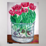 "Tulipes en fleur " Posters