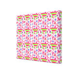 Tulipes roses impressions sur toile