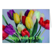 Tulpen voor de Kaart van het Mamma kaarten