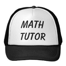 TUTEUR DE MATHS CASQUETTES