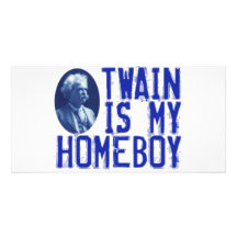 Twain est mon Homeboy Photocarte Personnalisée